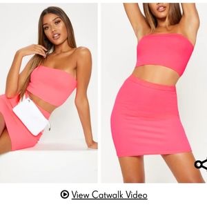 Crop Top and Skirt Set from PLT